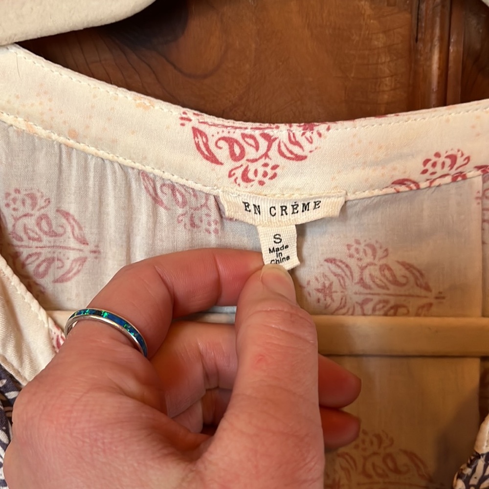 Patterned Tunic Dress - Picture 3 of 4
